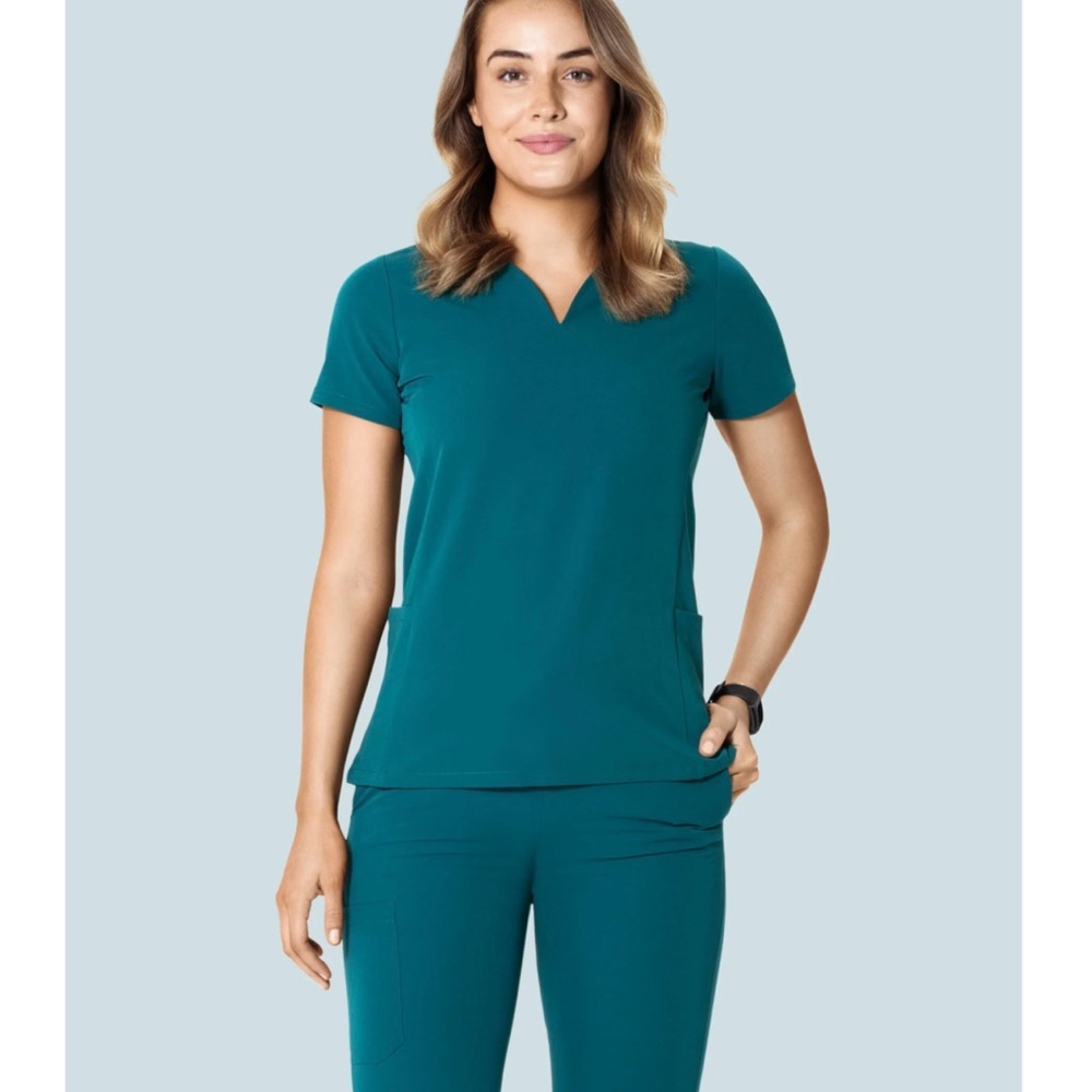 Mandala teal scrub set M/MT